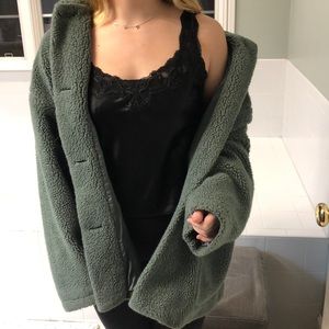 Trendy Fuzzy Coat
